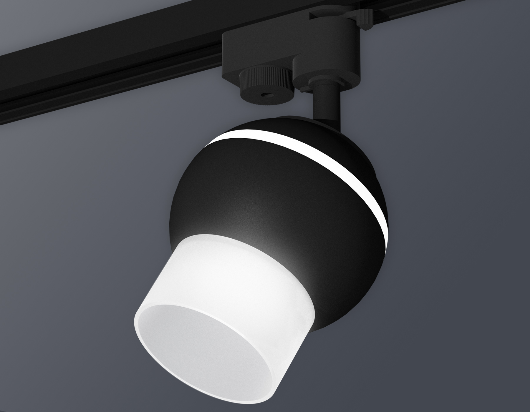 XT1102072 SBK/FR черный песок/белый матовый MR16 GU5.3 LED 3W 4200K (A2521, C1102, N7170)