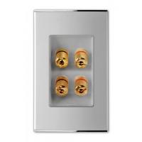 Розетка Аудио-2я, Hi-Fi. Parthenon Silver