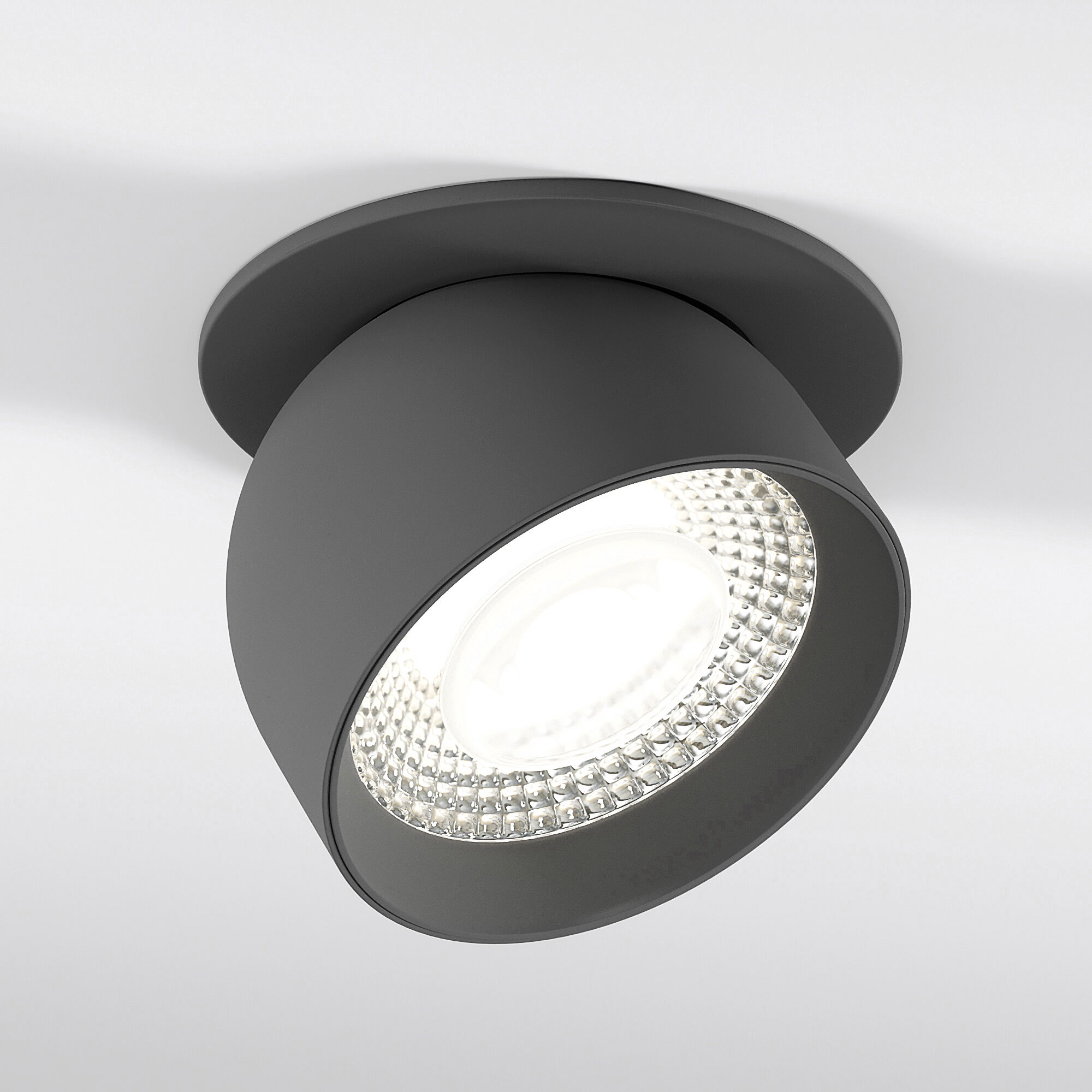 Спот потолочный Elektrostandard Uno графит 25092/LED встраиваемый