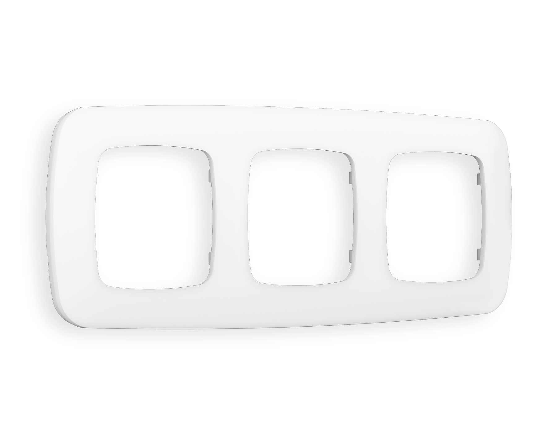 OF140123 Рамка OMEGA Ecta (Белый матовый) 3-ая