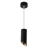Светильник на подвесе FERON ML1818 MR16 35W 230V, черный, золото, D55*H125 