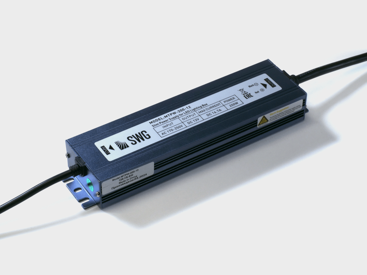 Блок питания SWG MTPW-200-12