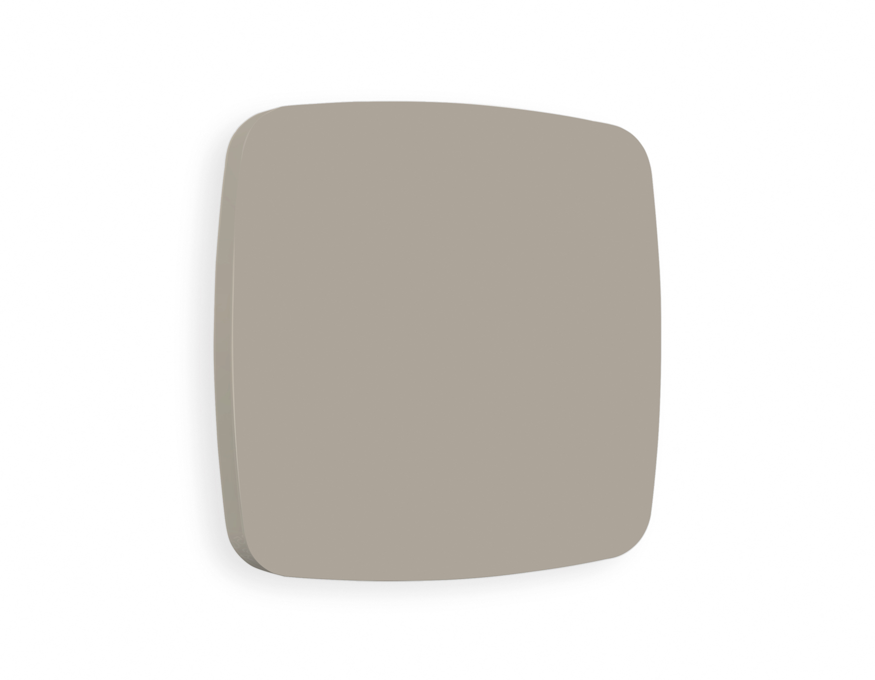 OP3760 Лицевая панель OMEGA (Серо-бежевый матовый) заглушка для суппорта QUANT