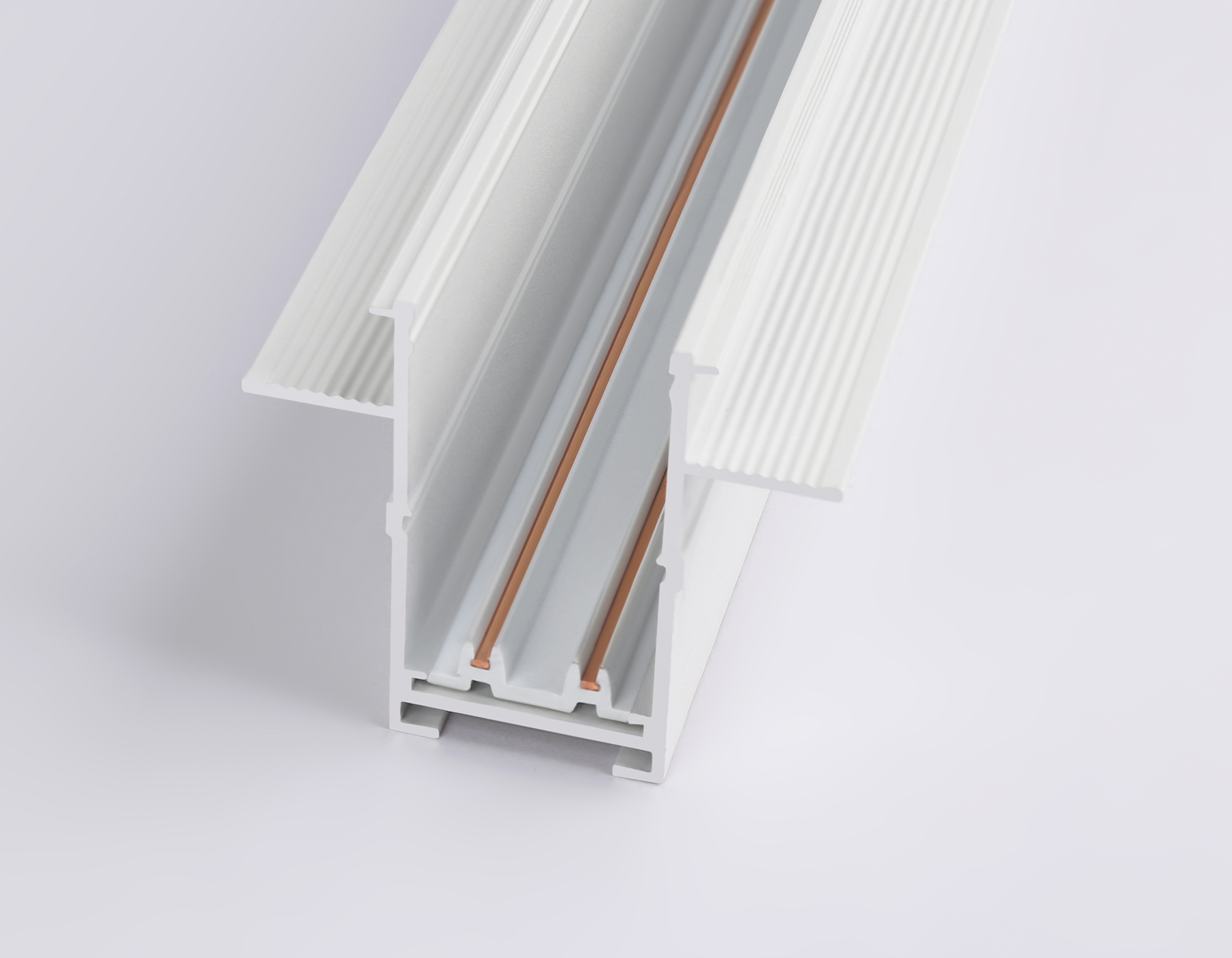 Шинопровод встраиваемый под ГКЛ 12,6мм Magnetic 220V GL1011 WH белый IP20 3000*62.5*56