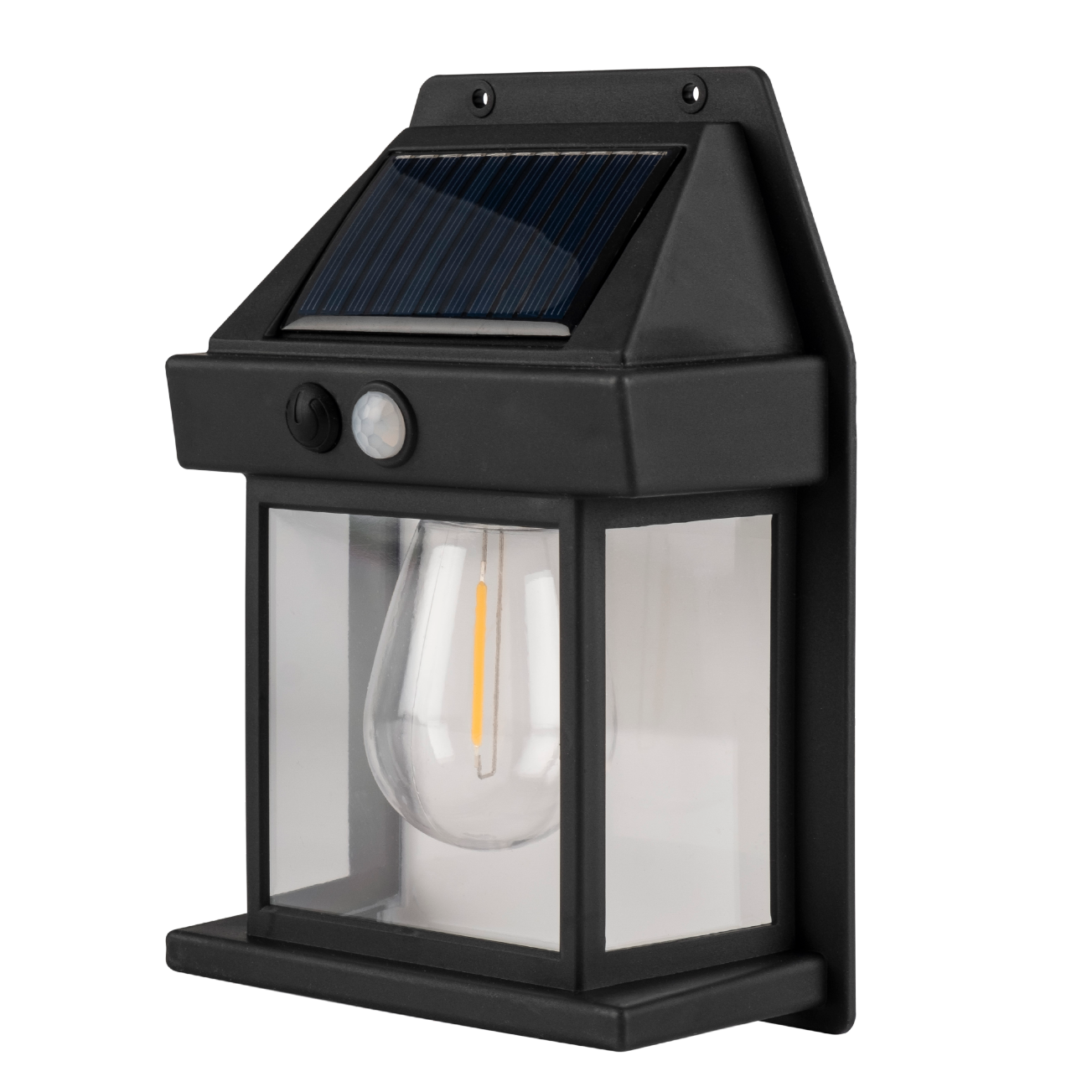 Светильник с солнечной батареей ФАZА SLR-W04 филамент., датчик движ.