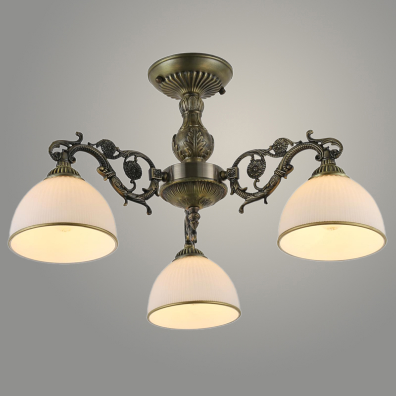 Люстра 74406/3 AB бронза 3х40W E27 d570 h315, GNV24