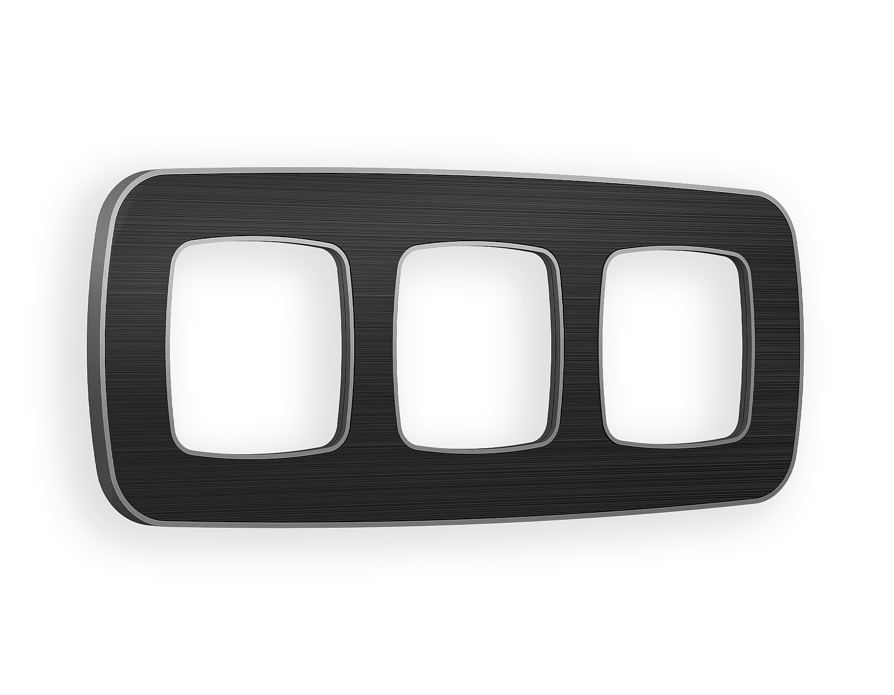 OF640533 Рамка OMEGA Coint (Черный Стекло органическое/Сталь) 3-ая