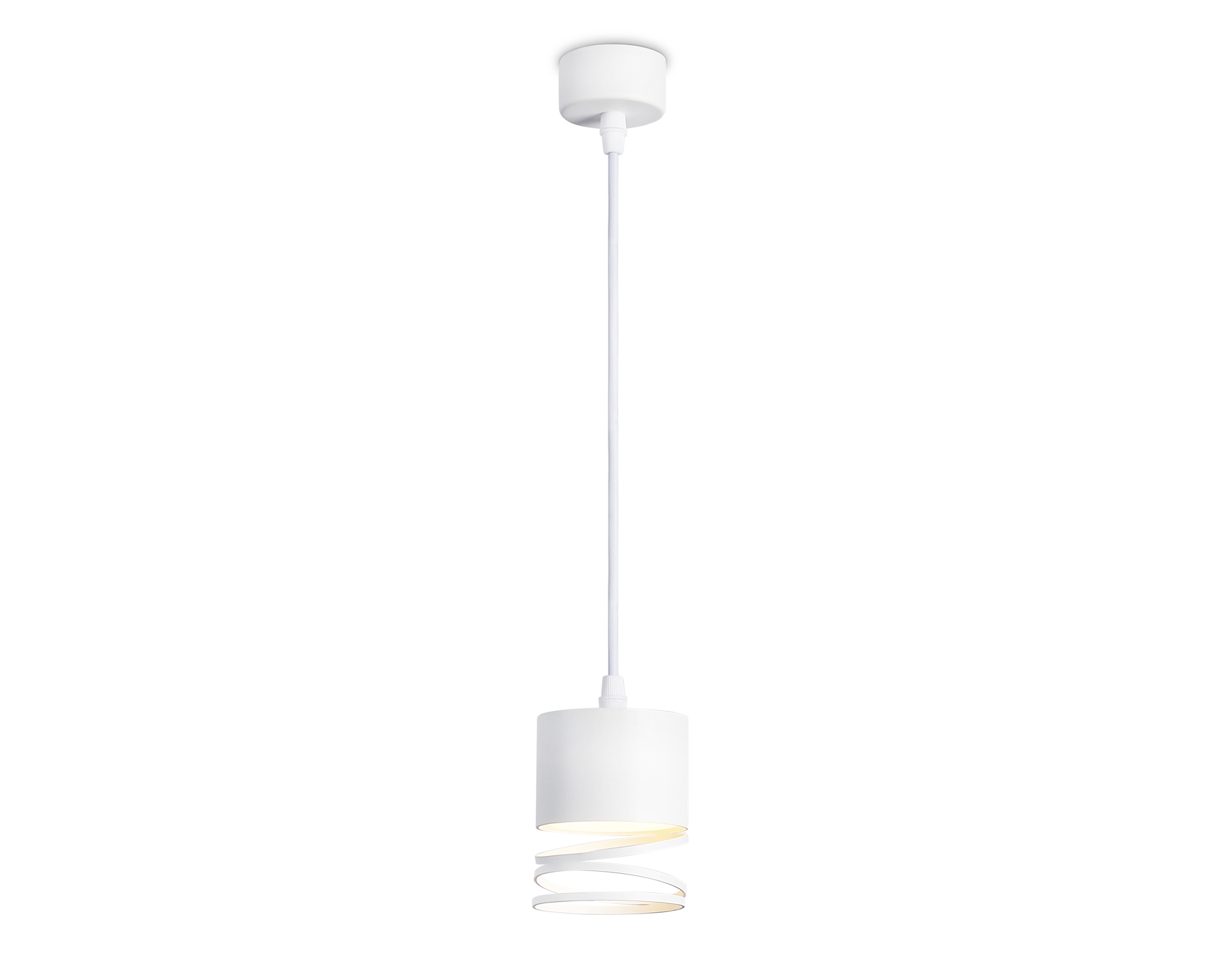 Светильник подвесной Ambrella TN71107 WH белый GX53 max 12W D82*1135 подвеcной