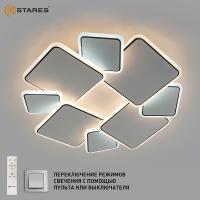 Светильник ESTARES INDIGO 100W 8S-RC-500x60-WHITE/BLACK/WHITE-220-IP20 Управляемый светодиодный