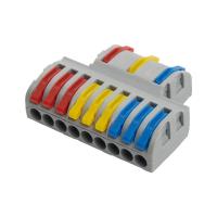 Клемма монтажная STEKKER LD222-428 для фазных проводников, 3 контактные группы (мин 20шт)