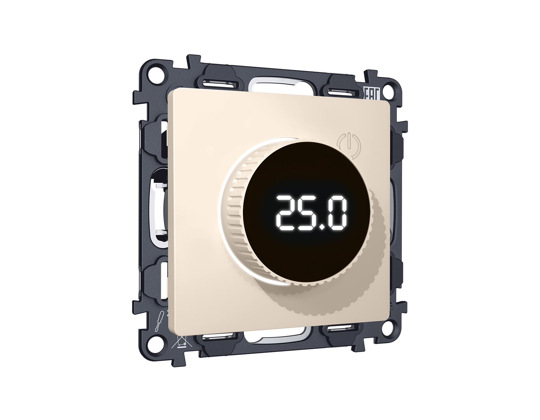 MA325810 Комплект механизма терморегулятора с цифровым дисплеем с подсветкой и датчиком для теплого 