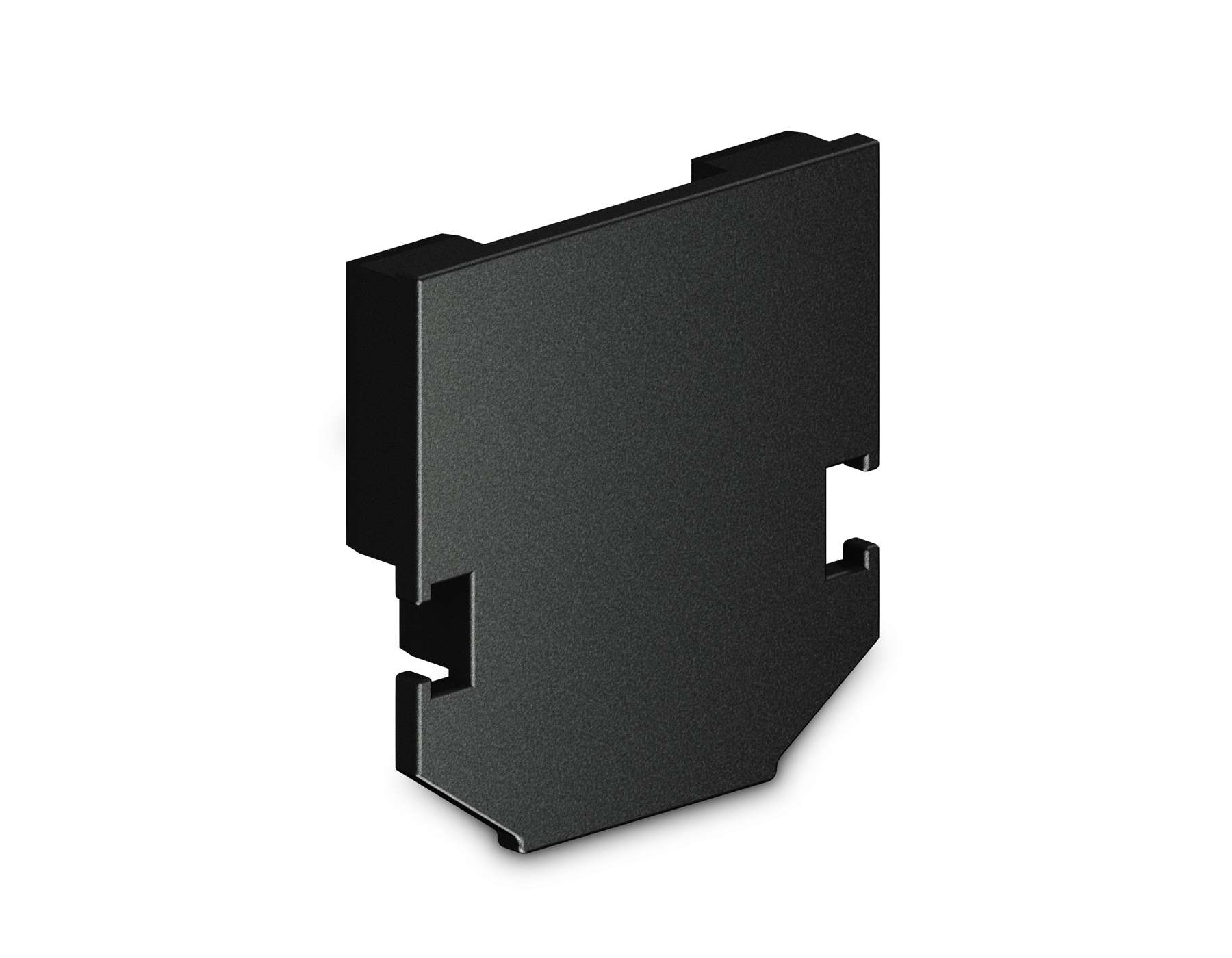 Заглушка для корпуса в натяжной потолок Magnetic 220V GL1064 BK черный 61*61*9 (2шт)