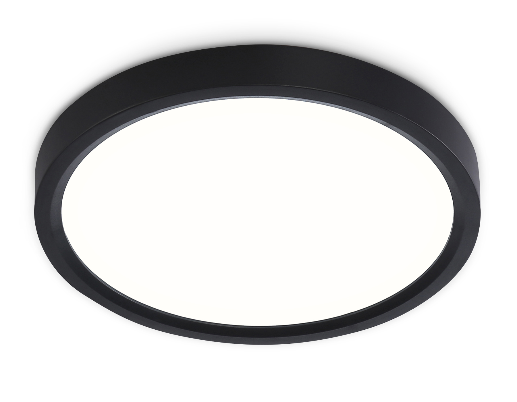 Светильник Ambrella ультратонкий FZ1902 BK черный IP54 13W 3000K-6500K CCT-переключ. D230*25 Без ПДУ