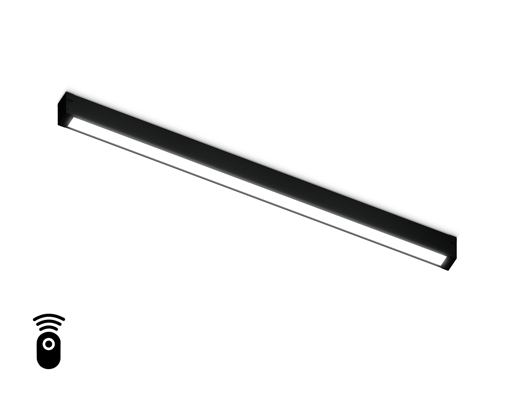 Светильник для Magnetic 220V GL1292 BK черный IP20 24W 3000K-6400K 120° 562*25*42 (Без ПДУ)димм.упра