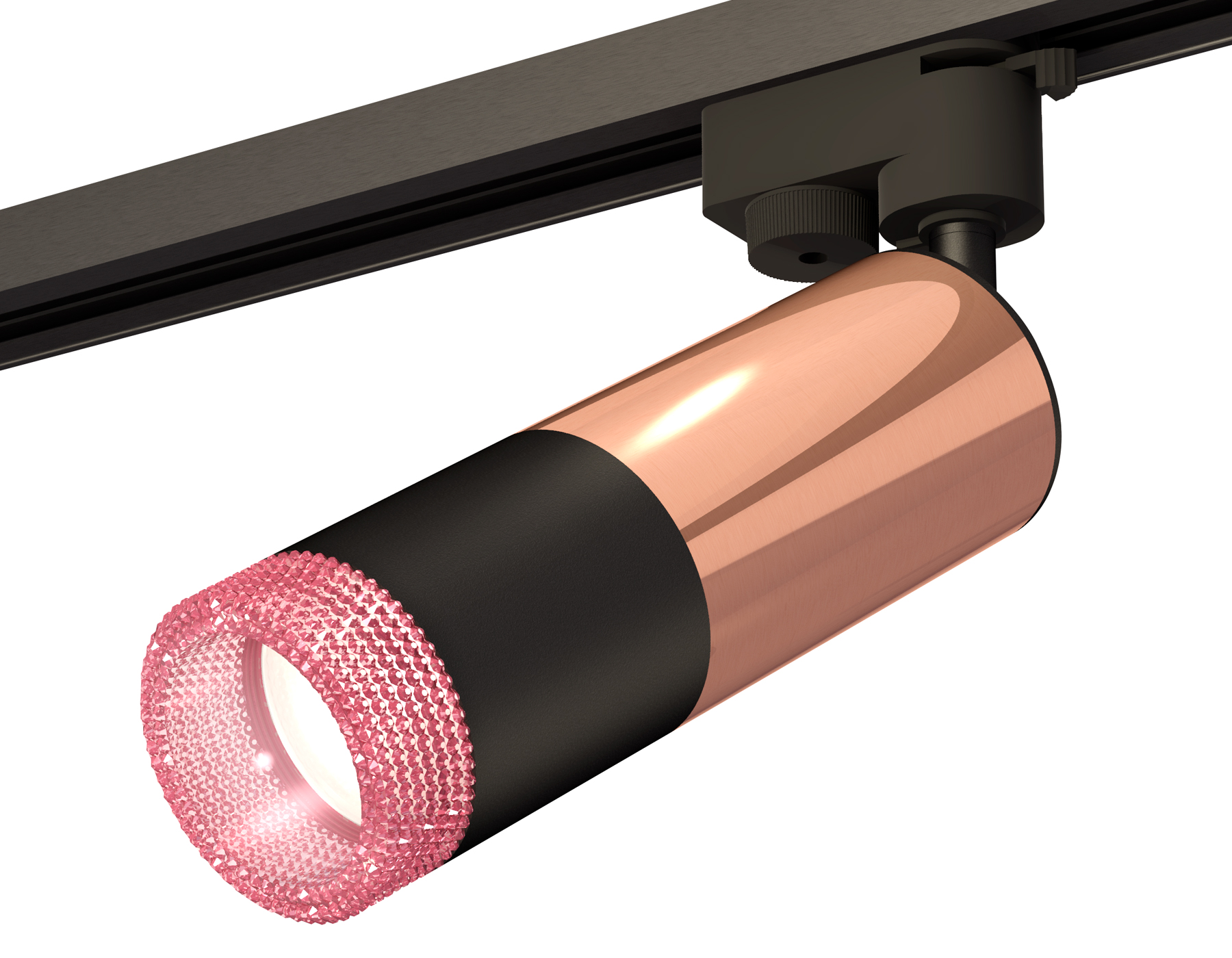 XT6302061 SBK/PPG/PI черный песок/золото розовое полированное/розовый MR16 GU5.3