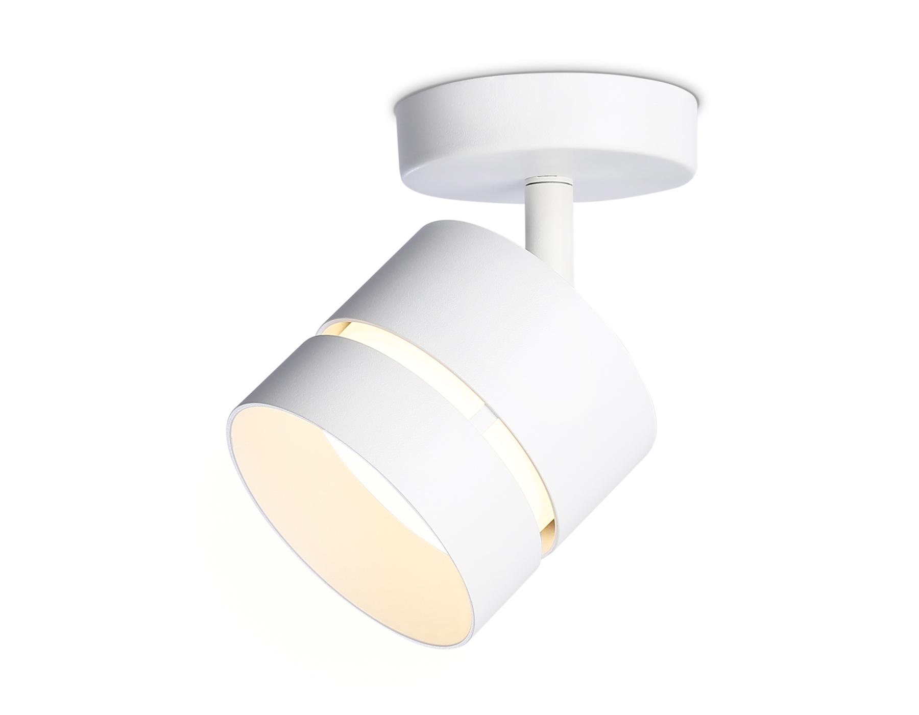 Светильник накладной AMBRELLA TN71055 WH белый GX53 max 12W D85*145 поворотный