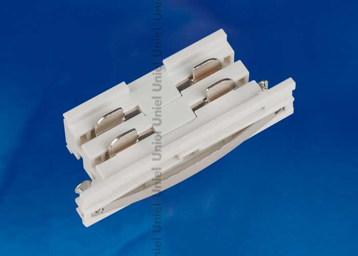 Соединитель Трехфазный UNIEL UBX-A11 WHITE 1 POLYBAG прямой. внутренний. Белый, (полиэт.пакет)
