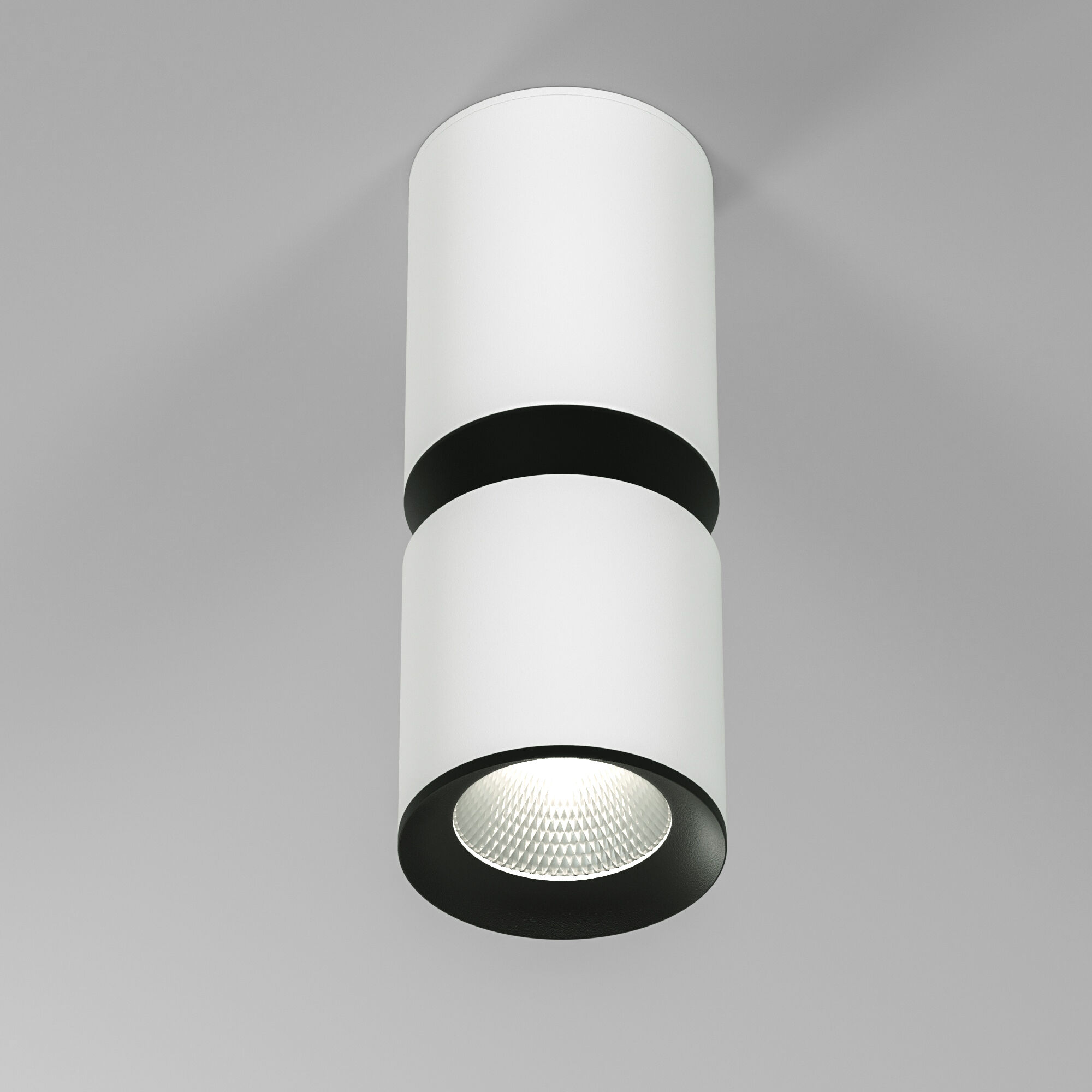 Спот потолочный Elektrostandard Kayo 12W 4000К белый/чёрный 25048/LED