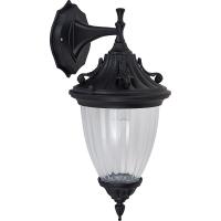 Светильник FERON PL581 60W 230V E27 черный IP44, 210*180*400мм (на стену вниз)