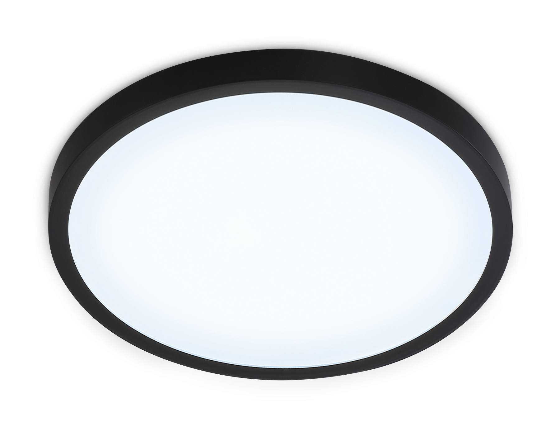 Cветильник Ambrella FZ1953 BK черный IP54 20W 5000K D270*15 (Без ПДУ)