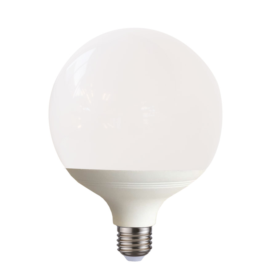 Лампа светодиодная Volpe LED-G95-12W/4000K/E27/FR/SLS Форма "шар", матовая