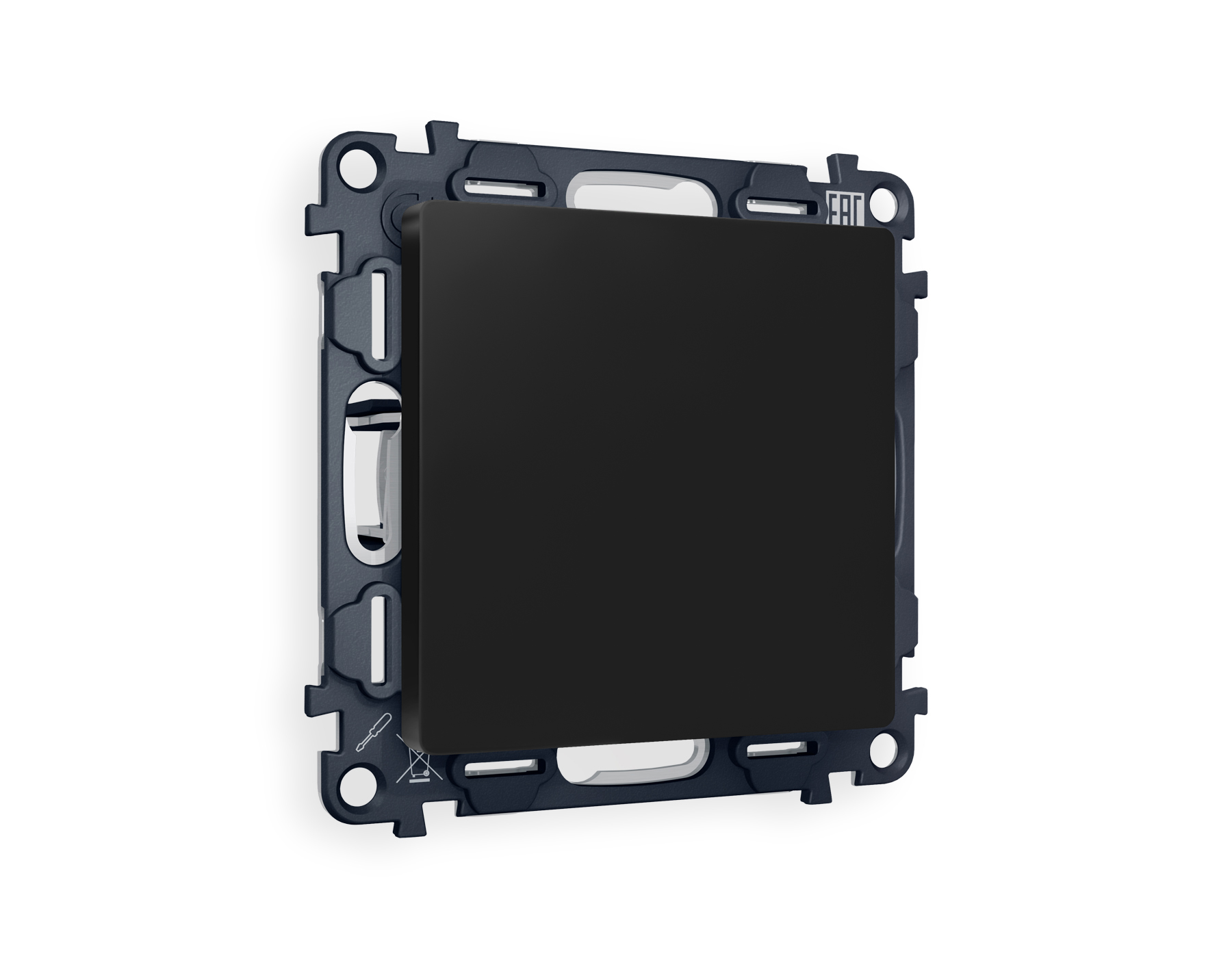 MA816010 Комплект суппорта универсального ALFA Черный матовый QUANT (AP8160, VM240)