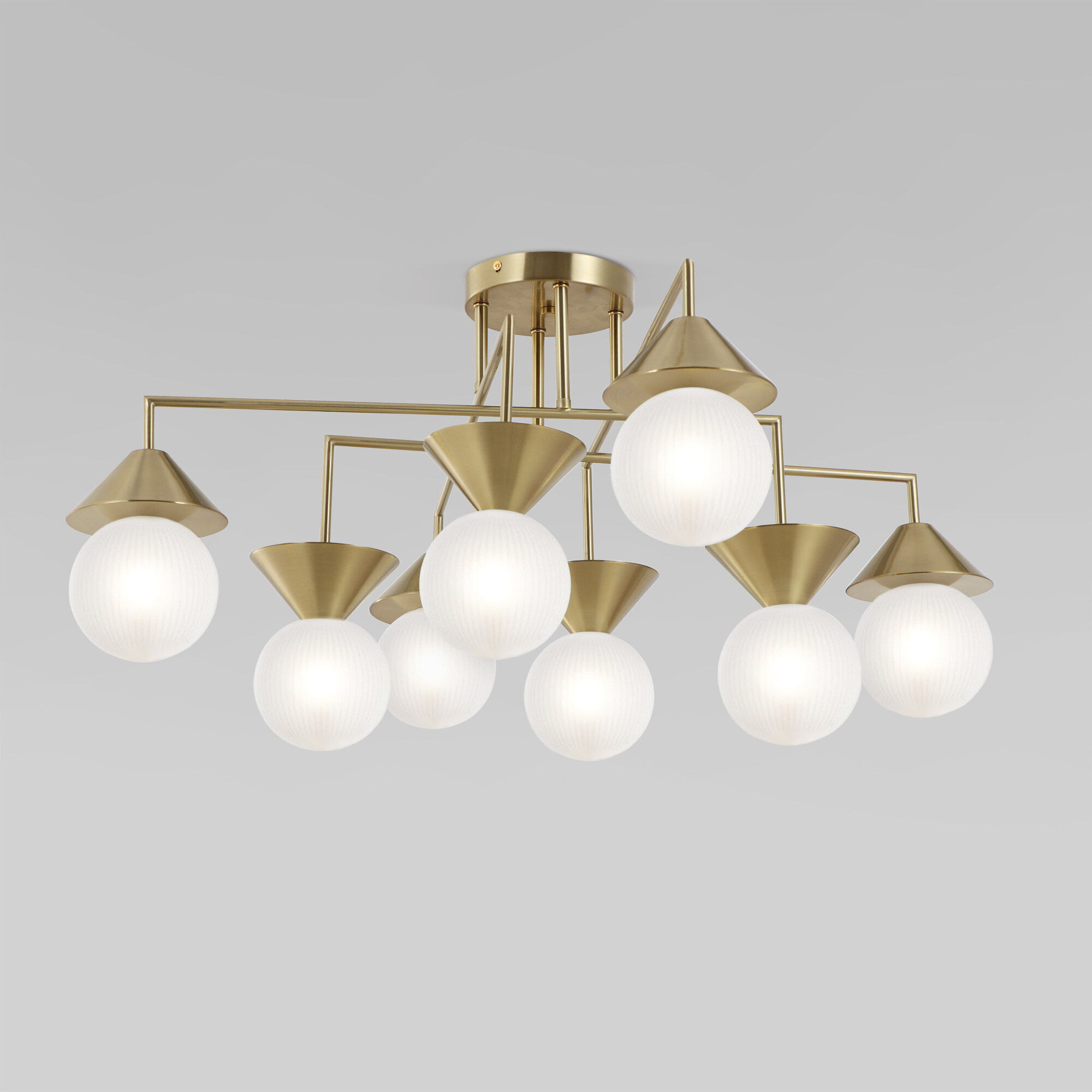 Потолочная люстра Smart 302002/8 латунь Smart