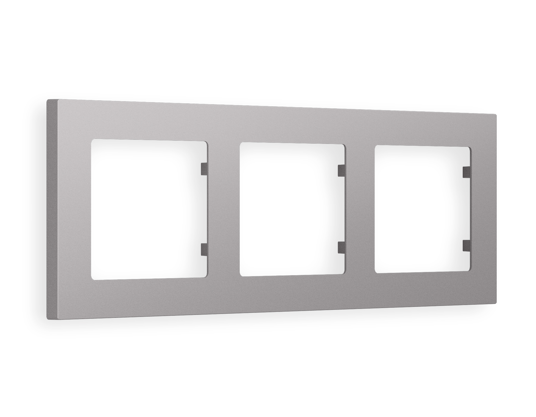 AF220503 Рамка ALFA Techno (Сталь матовый) 3-ая