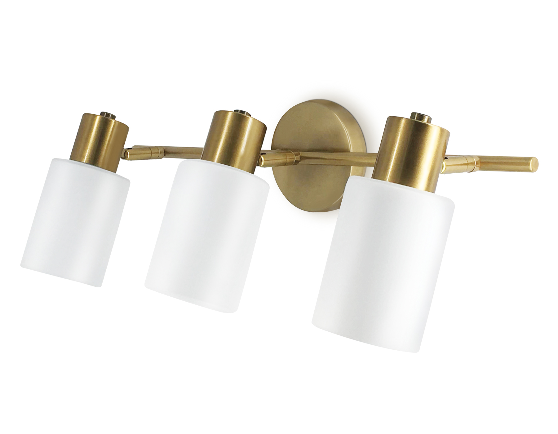 Спот настенно-потолочный AMBRELLA TR3972/3 BS/FR латунь/белый матовый E27*3 max 40W 460*80*140
