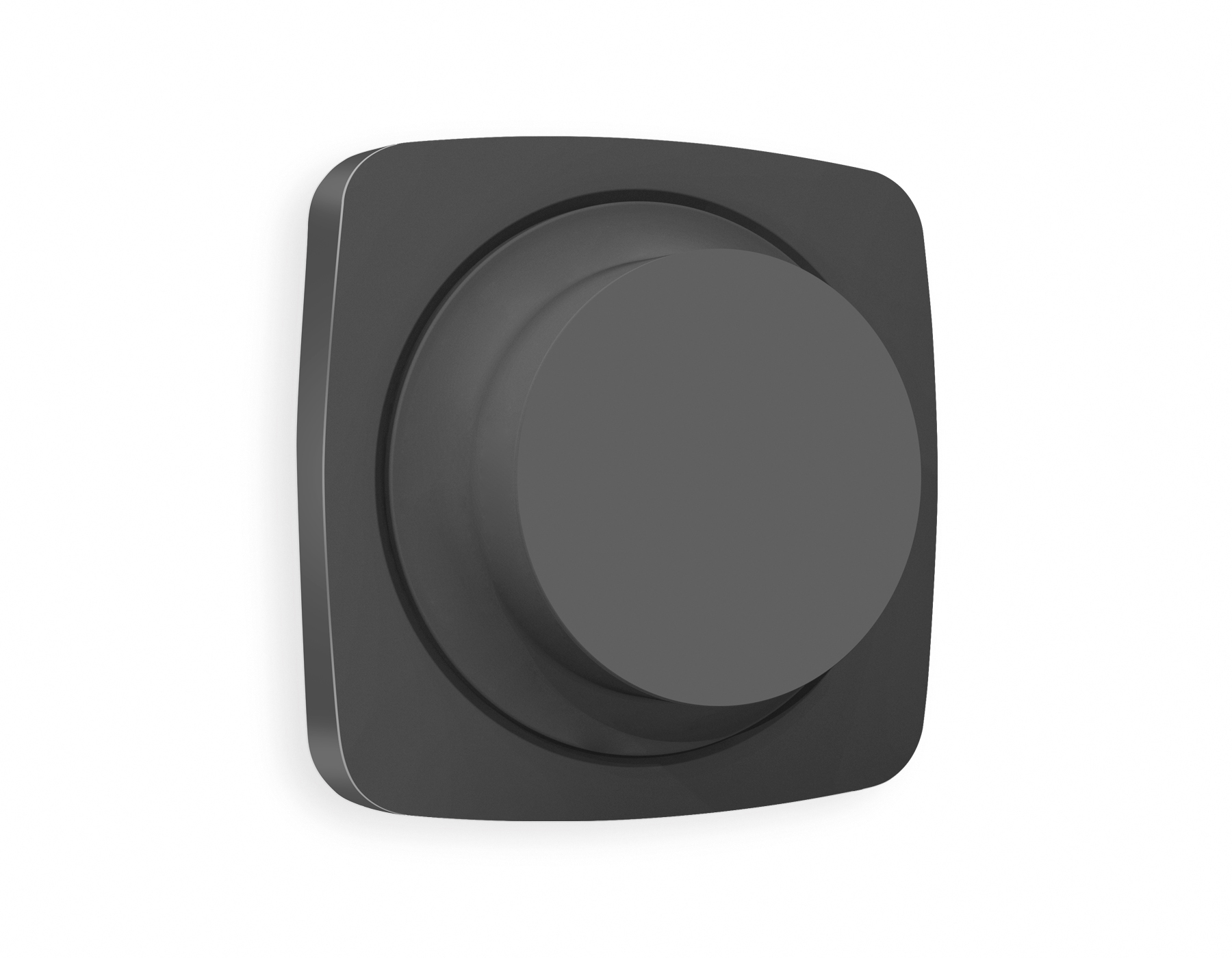 OP9055 Лицевая панель OMEGA (Графит Мякое касание) для светорегулятора универсального QUANT