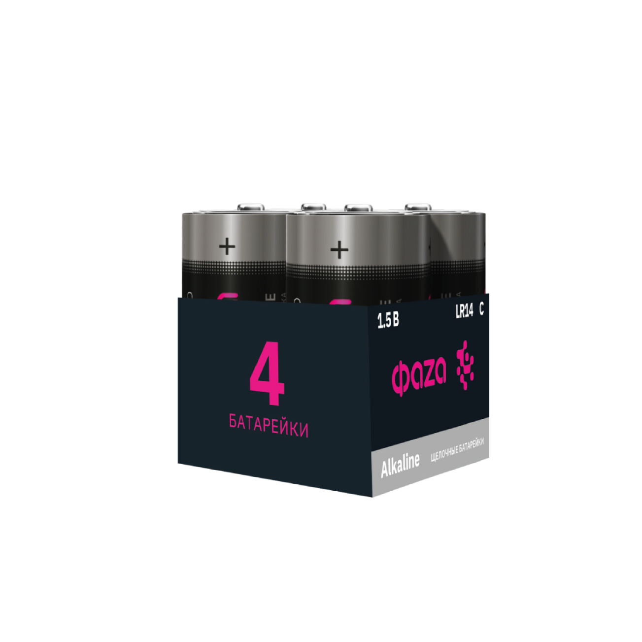 Батарейка ФАZA LR14A-P4 Alkaline Pack-4 (2/12)