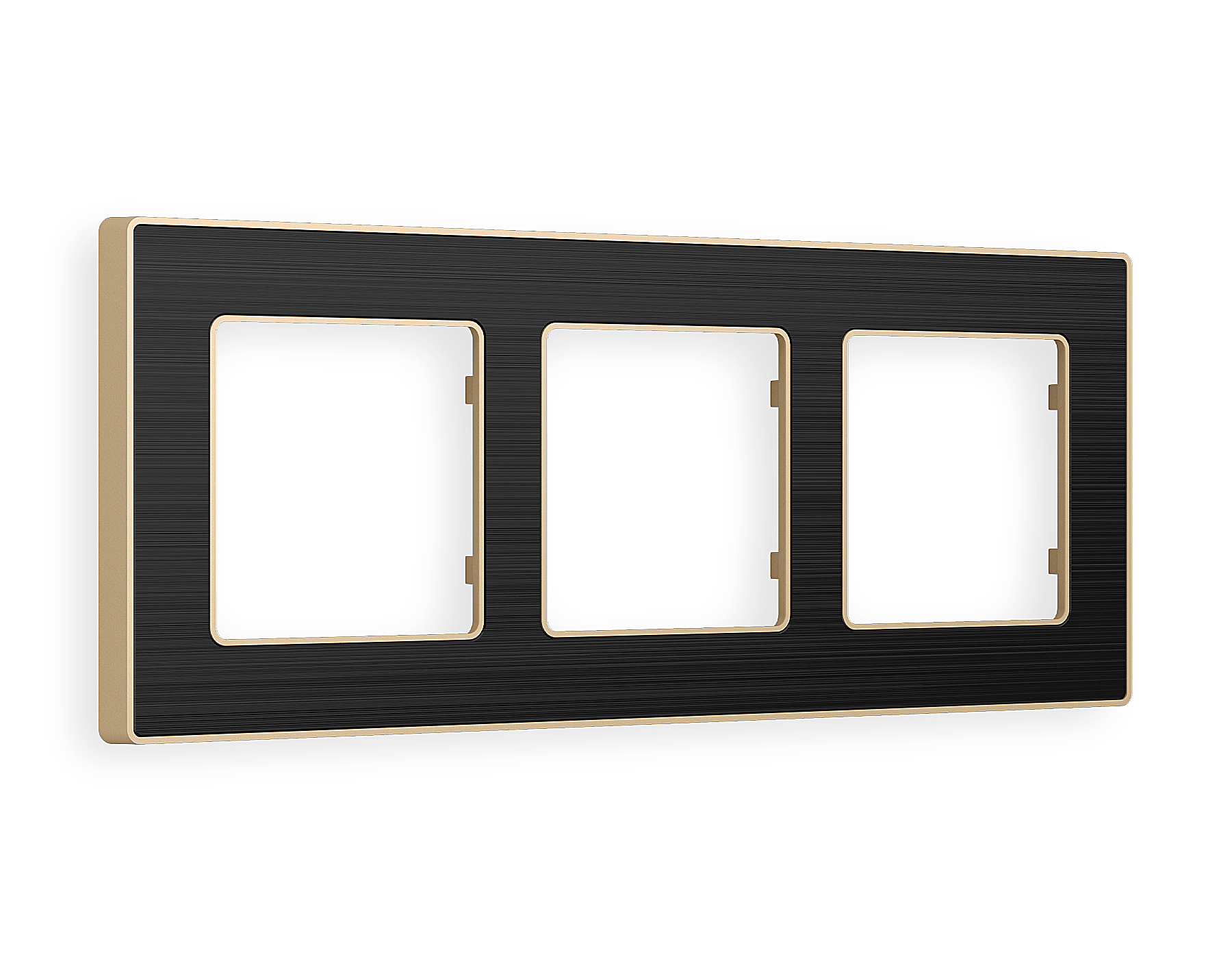 AF580543 Рамка ALFA Arctic (Черный Стекло органическое/Шампань) 3-ая