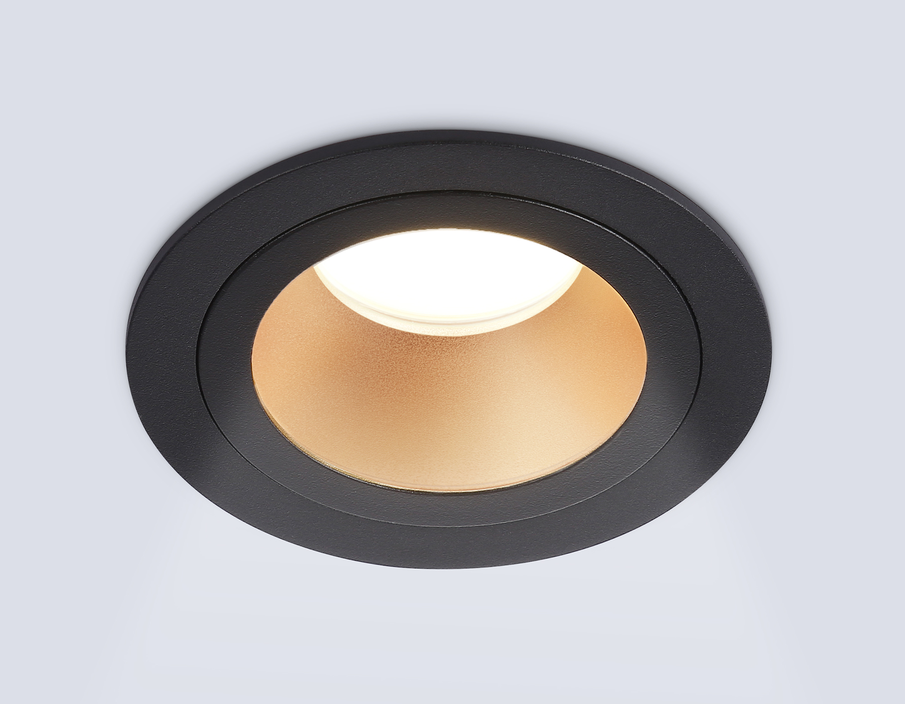 Светильник Ambrella TN102825 BK/GD черный/золото GU5.3 D92*50