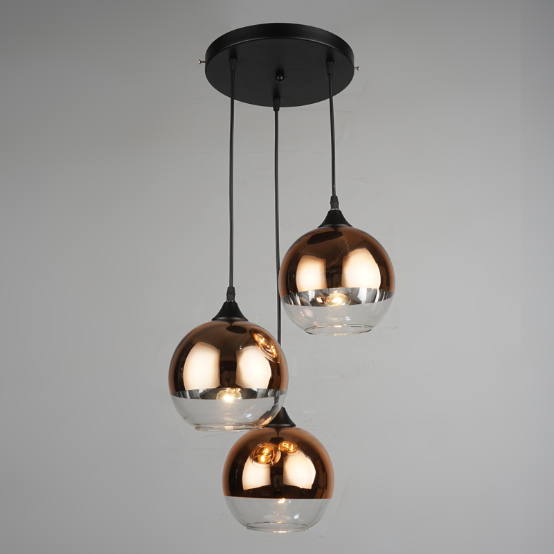 Подвес N4341/3HQ BK черный 3х40W E27 d360 h800, QH20