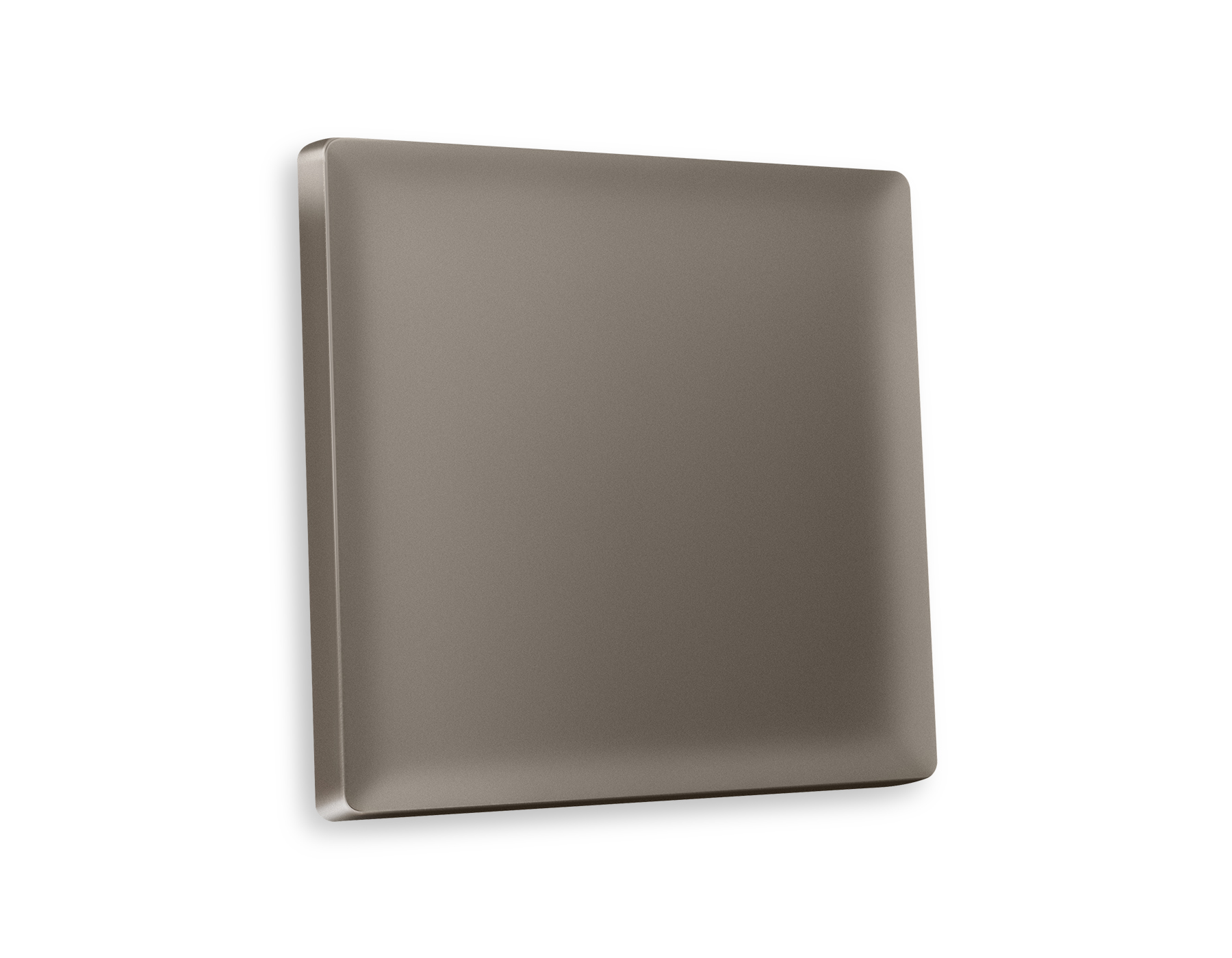 AP6310 Лицевая панель ALFA (Темная бронза матовый) для 1-кл выключателей QUANT