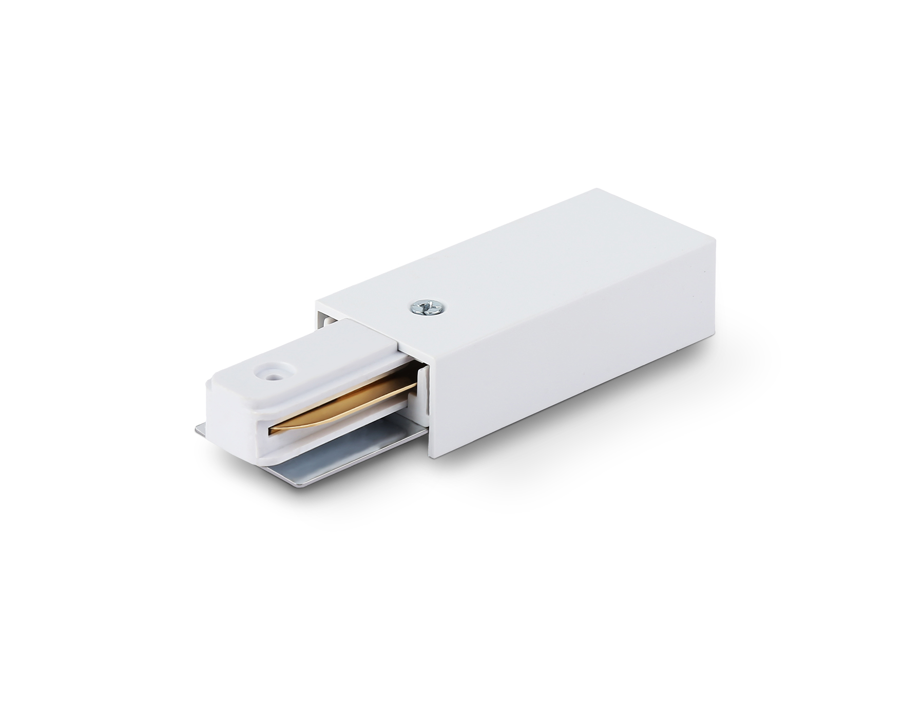 Ввод питания для накладного шинопровода Standard IP20 220V 108*35*20 GL7151 WH белый