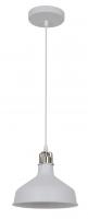 Светильник подвесной CAMELION PL-425S C71 Белый + хром (Amsterdam) 60W, 1хE27, 230B (1/12)