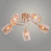 Люстра XA1631A/5 FGD золото 5х60W E27 d590 h250, HN25