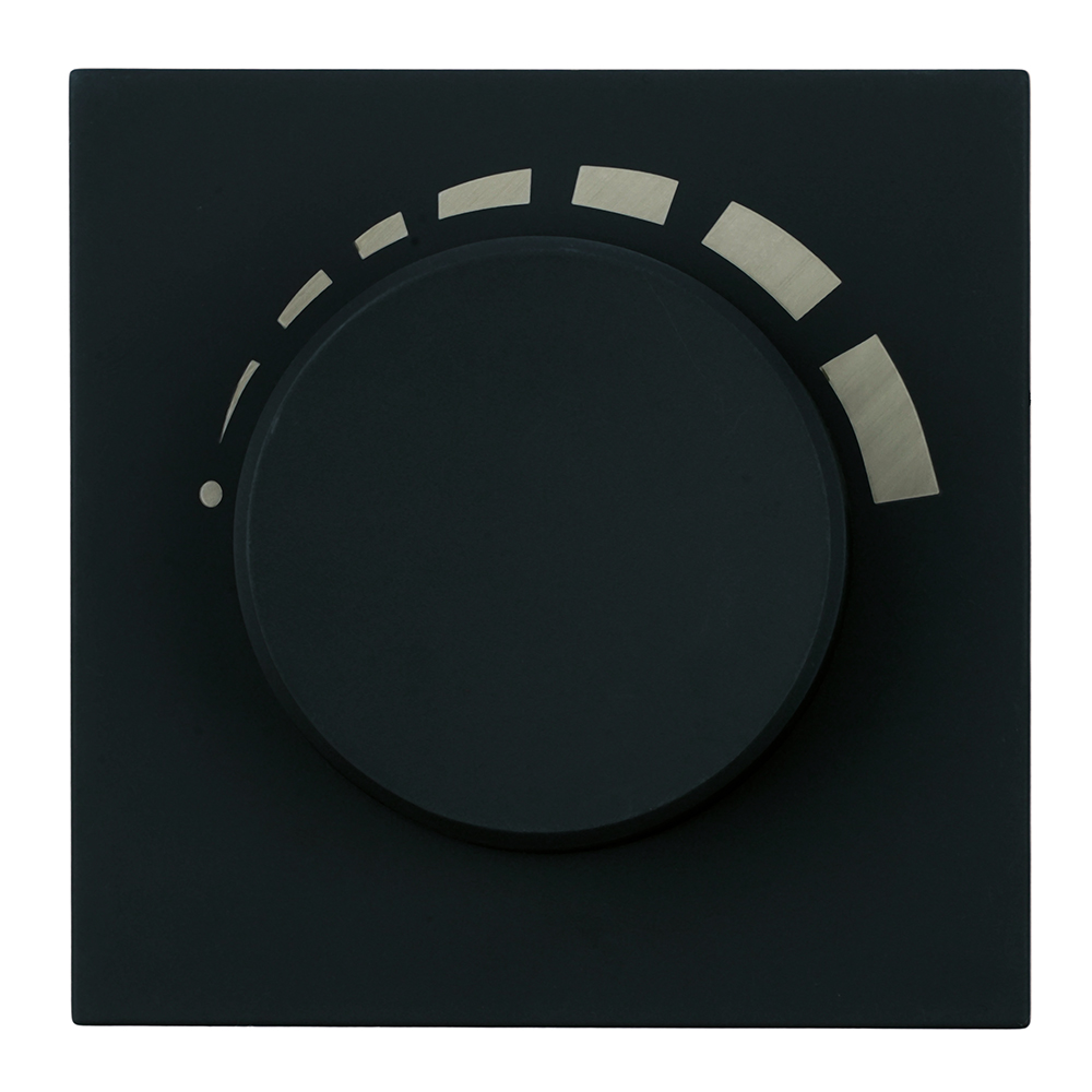 Выключатель диммирующий (механизм) 250В, 1200W, серия Мия, RSW10-3106-05, черный бархат
