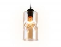 Светильник подвесной Ambrella TR3555 BK/TI черный/янтарь E27 max 40W D110*1200