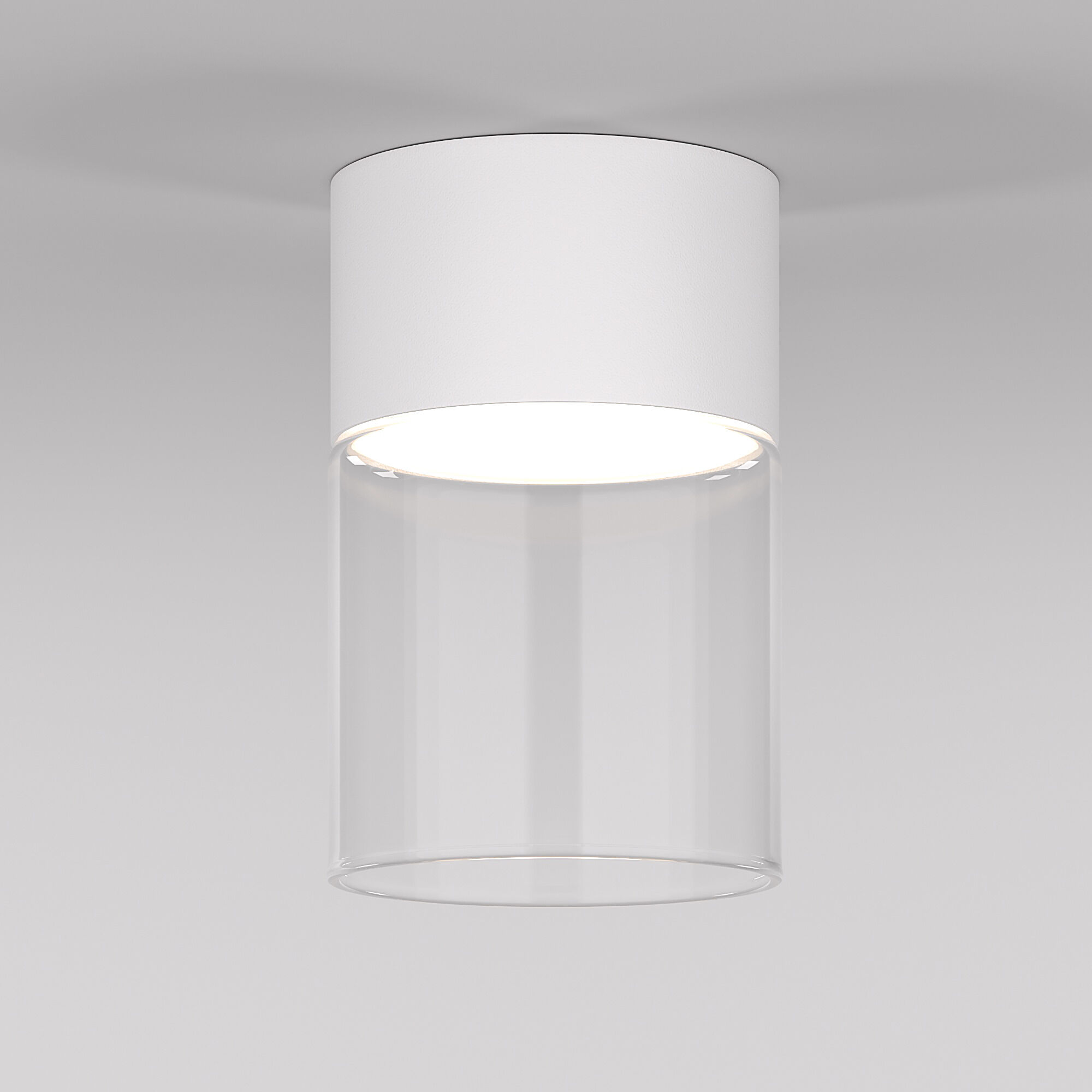 Спот потолочный Elektrostandard 10W 4000К белый/прозрачный 25047/LED