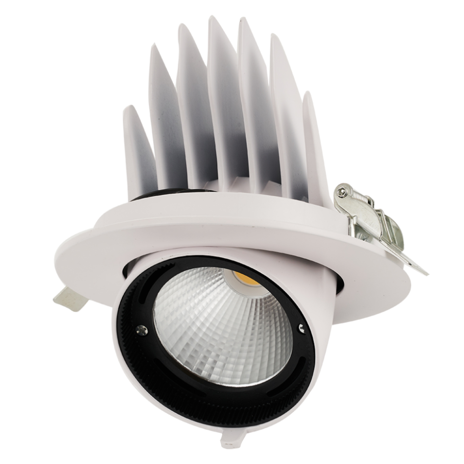 Светильник светодиодный JAZZway PLED DL4 40w 4000K 24° WH IP40 встр.