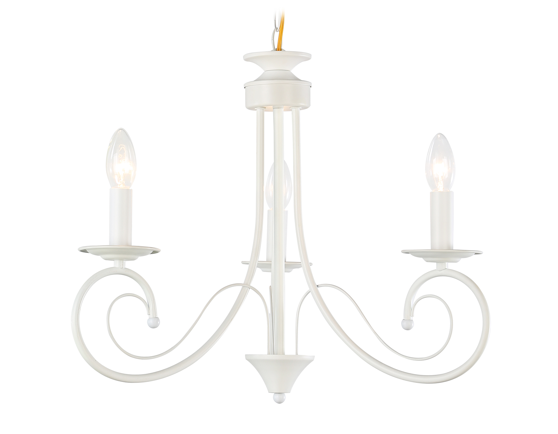 Светильник подвесной Ambrella TR9605/3 WH белый E14/3 max 40W D560*650