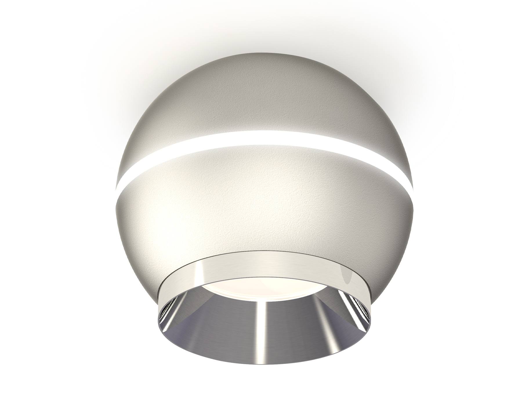 XS1103002 SSL/PSL серебро песок/серебро полированное MR16 GU5.3 LED 3W 4200K (C1103, N7032)