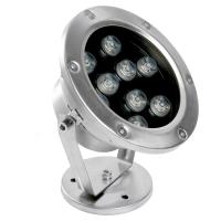Прожектор светодиодный стационарный FERON LL-824 9W 140*80*160mm IP68 AC24V RGB