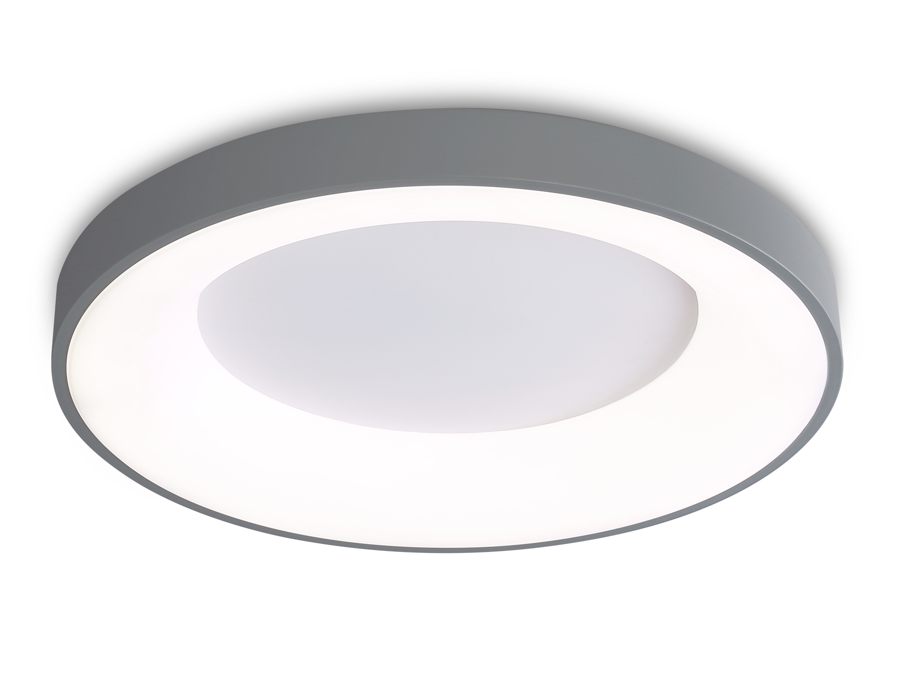 Светильник Ambrella FZ1402 GR серый IP20 48W 3000K-6500K D500*50 (ПДУ ИК)