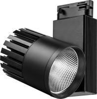Светильник 3х фазный трековый FERON AL105 40W черный 3600Lm 4000K 35гр. светодиодный