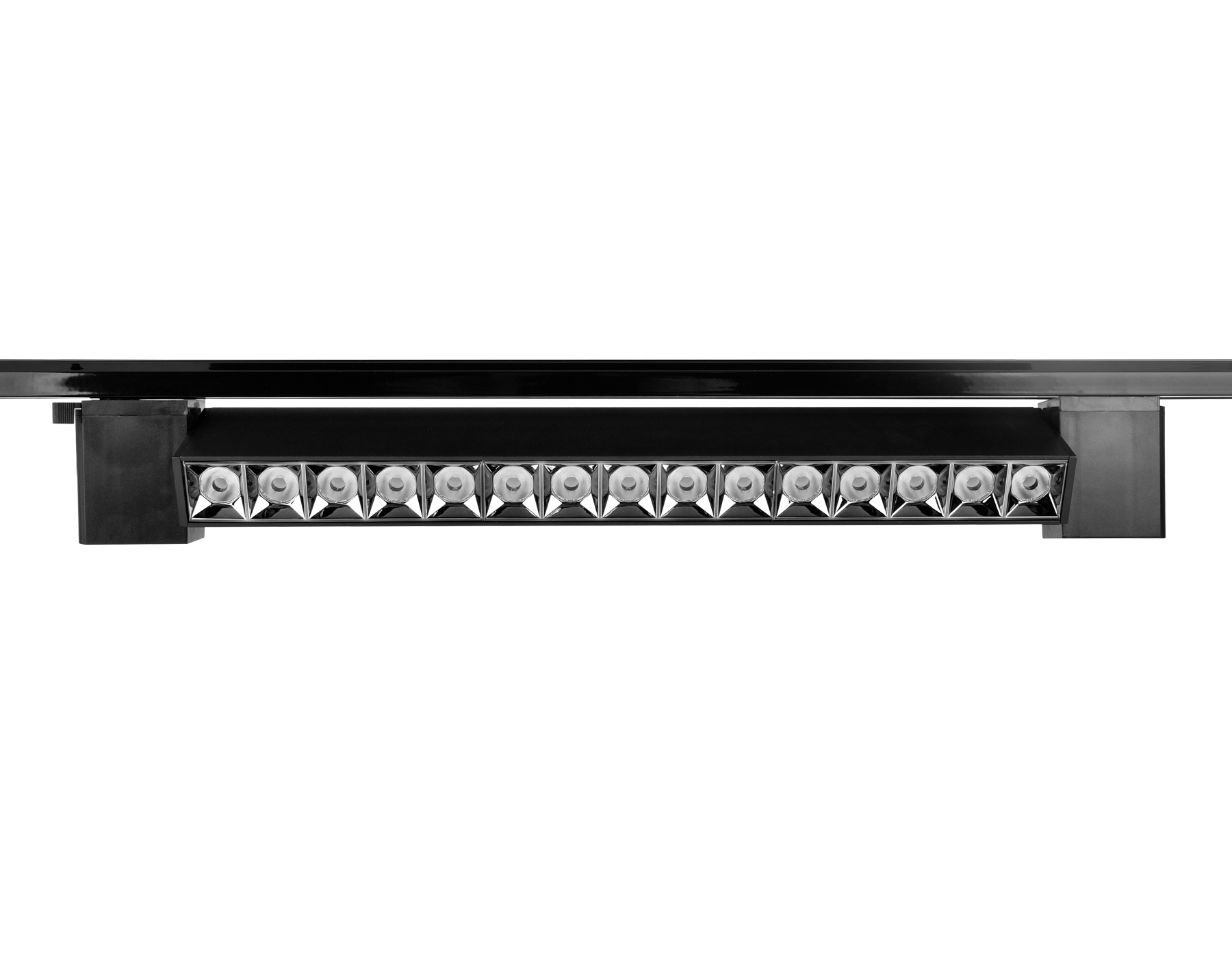 Трековый светодиодный светильник GL6690 BK черный LED 18W 4200K 24° AMBRELLA