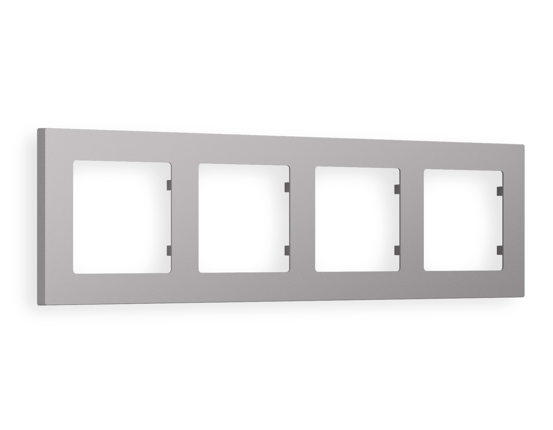 AF220504 Рамка ALFA Techno (Сталь матовый) 4-ая