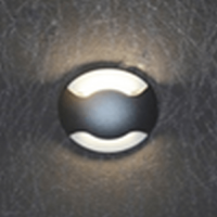 Светильник светодиодный GW-A812/2-1W-3000K-Silver-Tp серебро